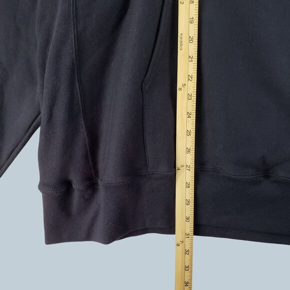 Vintage 90's Champion Mens Reverse Weave Hoodie XXL Made in Mexico Navy Blue - Picture 6 of 8